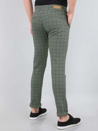 PROTOCOL Slim Fit Men Trousers - Green, 28 30 32 34 36