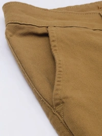 Roadster Regular Fit Men Brown Trousers - Brown, 28 30 32 34