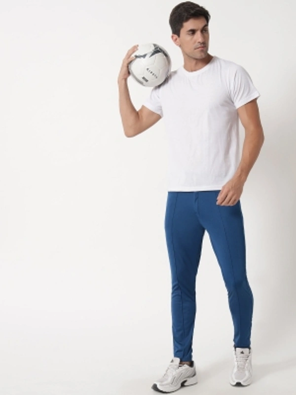 Regular Fit Men Blue Trousers - blue, 28 30 32 34