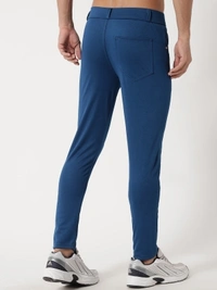 Regular Fit Men Blue Trousers - blue, 28 30 32 34