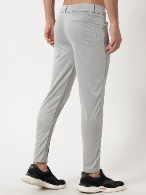Regular Fit Men Blue Trousers - Grey, 28 30 32 34