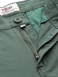 Roadster Regular Fit Men Dark Green Trousers - dark Green, 28 30 32 34 36