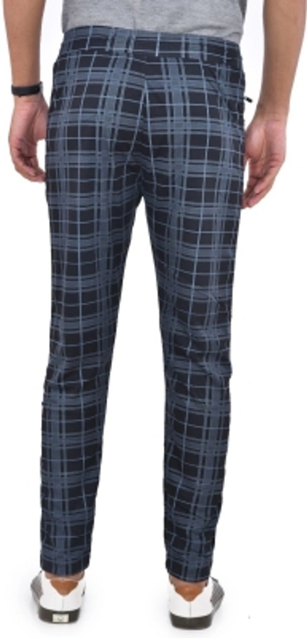 Men Black, Grey Trousers - black gray, 38 40 42 44