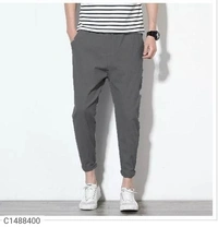 Cotton Solid Ballon Fit Casual Chinos - Multicolor, 28 30 32 34
