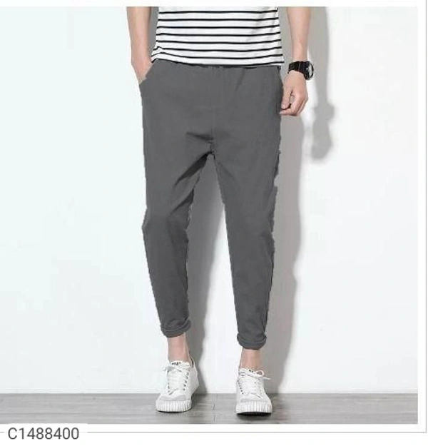 Cotton Solid Ballon Fit Casual Chinos - Multicolor, 28 30 32 34