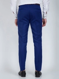 CYPHUS Regular Fit Men Green Trousers - Royal Blue, 28 30 32 34 36