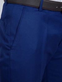 CYPHUS Regular Fit Men Green Trousers - Royal Blue, 28 30 32 34 36