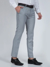 CYPHUS Regular Fit Men Green Trousers - Grey, 28 30 32 34 36