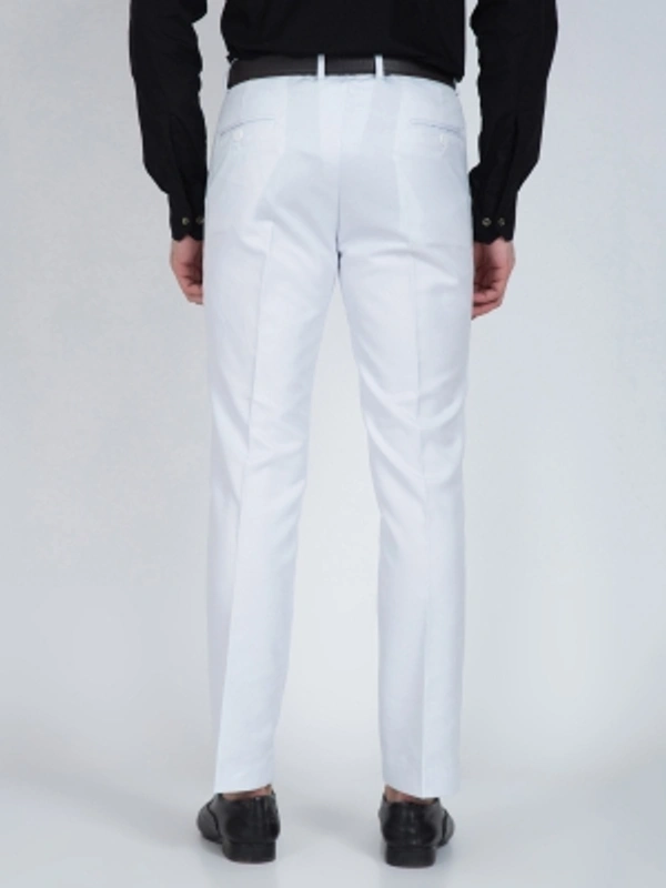 CYPHUS Regular Fit Men Green Trousers - White, 28 30 32 34 36