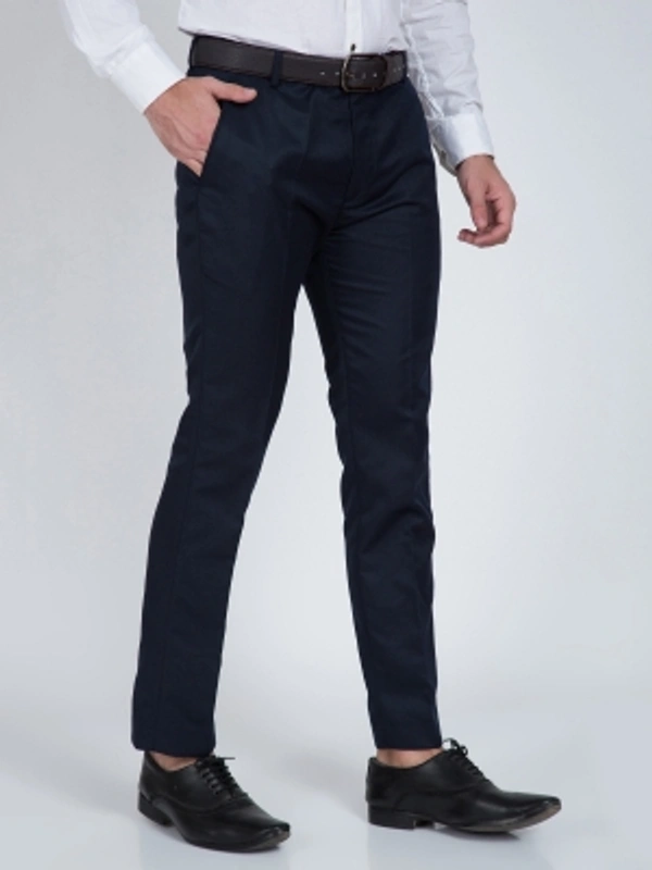 CYPHUS Regular Fit Men Green Trousers - Neavy Blue, 28 30 32 34 36