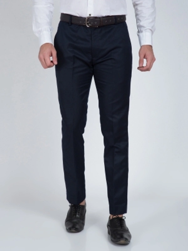 CYPHUS Regular Fit Men Green Trousers - Neavy Blue, 28 30 32 34 36