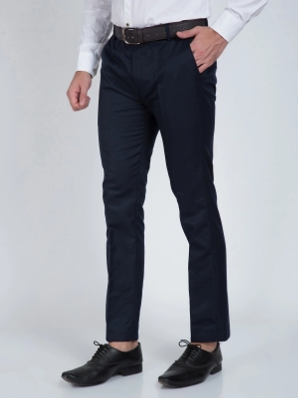 CYPHUS Regular Fit Men Green Trousers - Neavy Blue, 28 30 32 34 36