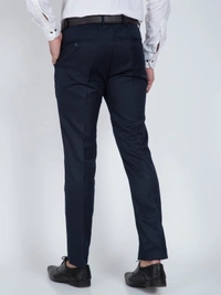 CYPHUS Regular Fit Men Green Trousers - Neavy Blue, 28 30 32 34 36