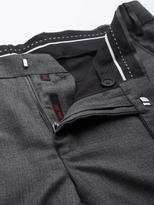 Raymond Slim Fit Men Grey Trousers - 30 32 34 36