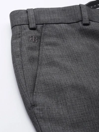 Raymond Slim Fit Men Grey Trousers - 30 32 34 36