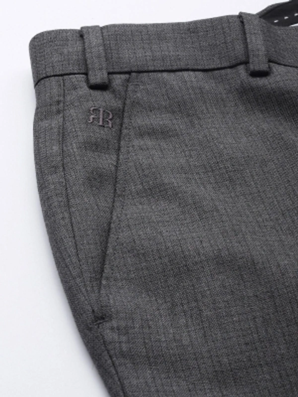 Raymond Slim Fit Men Grey Trousers - 30 32 34 36