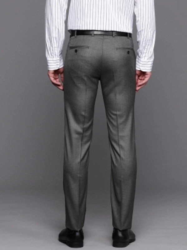 Raymond Slim Fit Men Grey Trousers - 30 32 34 36
