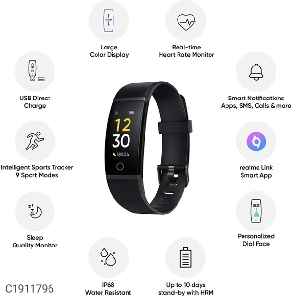 *Product Name:* Realme Smart Watch - Free