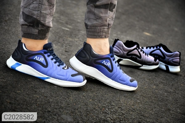 Catalog Name:* Men's Footwear Sports Running Gym Shoes - Blue, 6 7 8 9 10