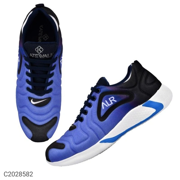Catalog Name:* Men's Footwear Sports Running Gym Shoes - Blue, 6 7 8 9 10