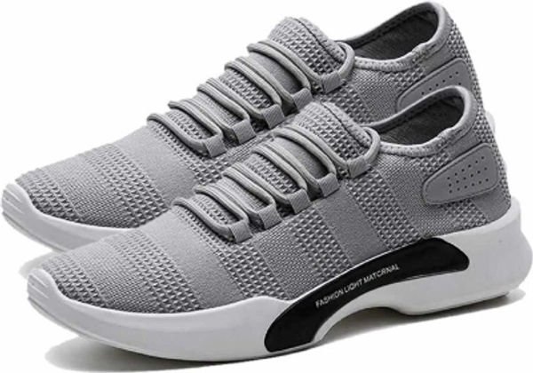 Running Sports Shoe Running Shoes For Men - Grey, 6 7 8 9 10