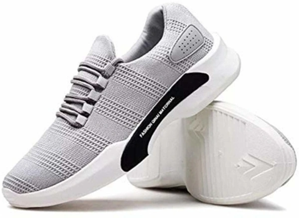 Running Sports Shoe Running Shoes For Men - Grey, 6 7 8 9 10