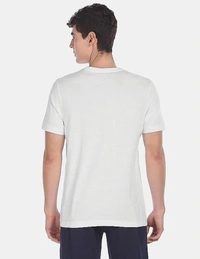 Gaurav Gifts Works Printed Men Round Neck White T-Shirt - L