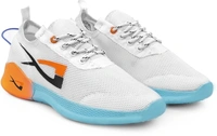 PORT Fashionable Mens White Sports Shoes For Running - 6 7 8 9 10