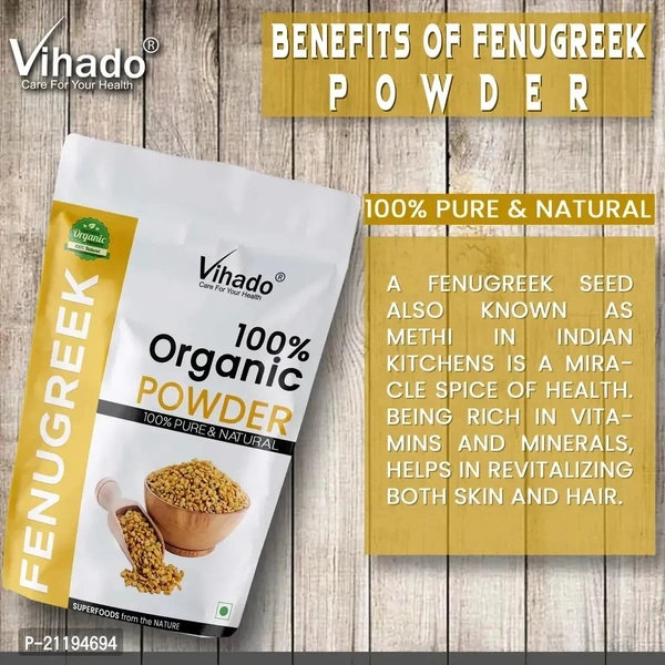 Vihado Herbal Products Indigo Powder for Hair 400g (Pack of 1)