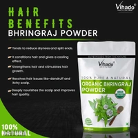 Vihado Herbal Products Indigo Powder for Hair 400g (Pack of 1)