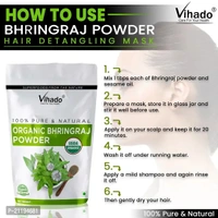 Vihado Herbal Products Indigo Powder for Hair 400g (Pack of 1)