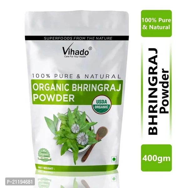 Vihado Herbal Products Indigo Powder for Hair 400g (Pack of 1)