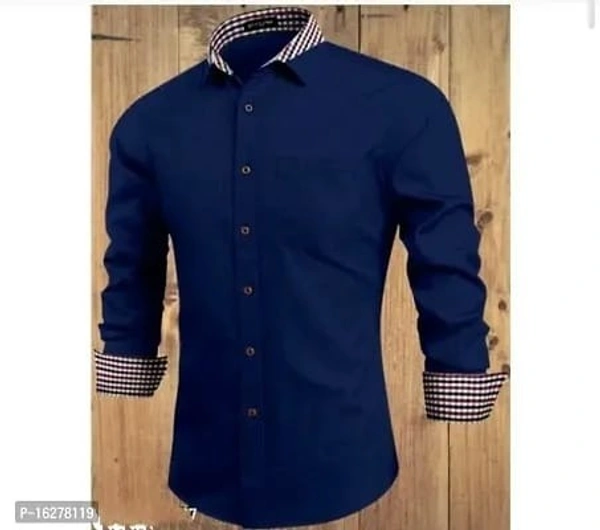 Trendy Cotton Long Sleeves Casual Shirt - M, L, XL, PINK