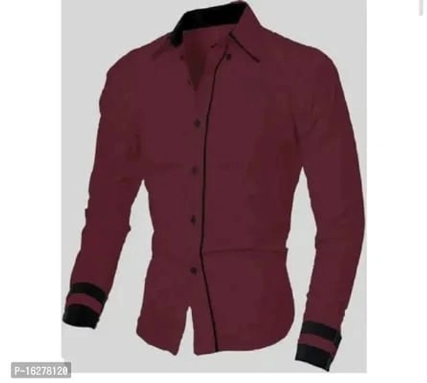 Trendy Cotton Long Sleeves Casual Shirt - M, L, XL, PINK