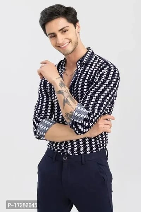 Best Selling Lyocell Long Sleeves Casual Shirt - M, L, XL, BLUE