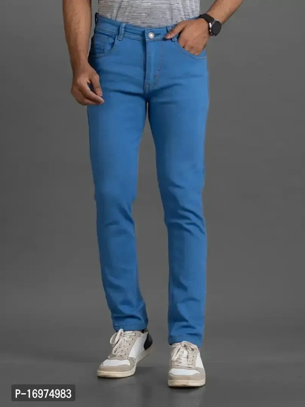 Lzard Denim Mens Jeans - Navy Blue, 30