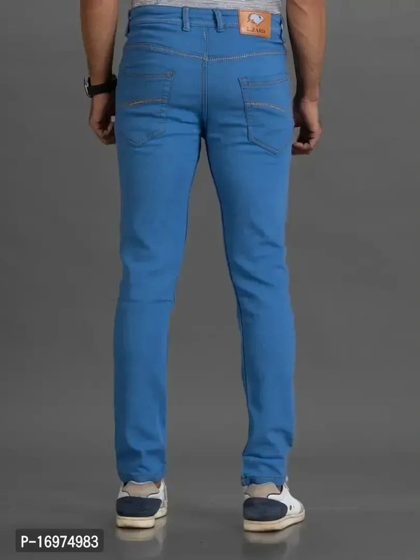 Lzard Denim Mens Jeans - Navy Blue, 30