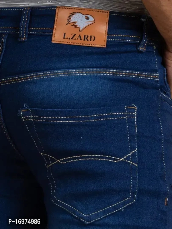 Lzard Denim Mens Jeans - Black Russian, 30