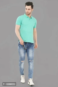 Lzard Denim Mens Jeans - Navy Blue, 28