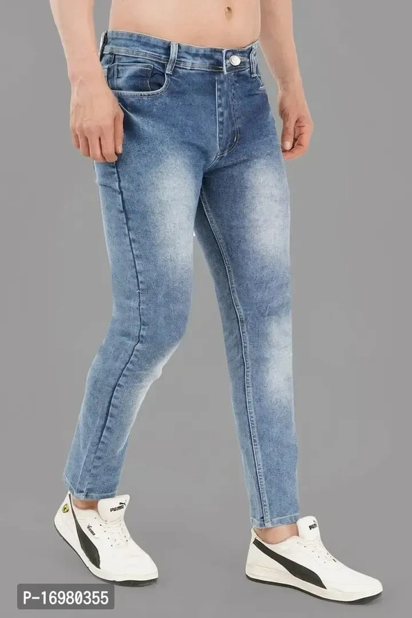 Lzard Denim Mens Jeans - Navy Blue, 34