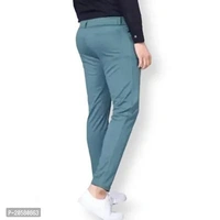 Stylish Modal Casual Trousers - Blue Stone, 30