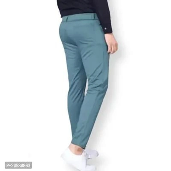 Stylish Modal Casual Trousers - Blue Stone, 30