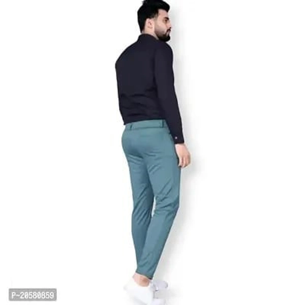 Stylish Modal Casual Trousers - Blue Stone, 30