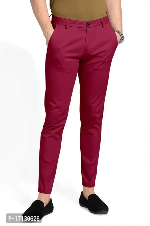 MENS CASUAL LYCRA TROUSER COMFORTABLE LYCRA TROUSER FOR MEN - Siren, 32