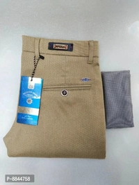 Classic Cotton Solid Casual Shirts Trousers for Men - Tussock, 34