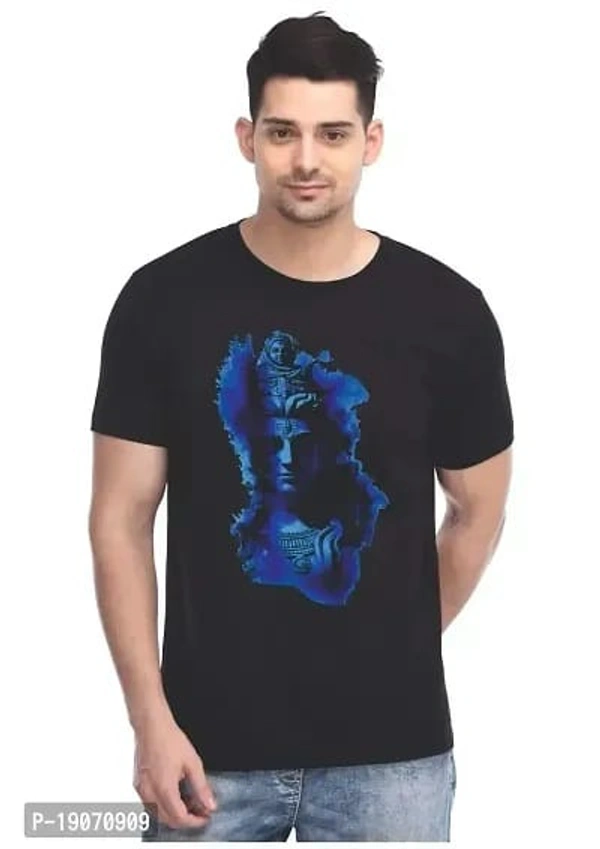 Custom Mafia ShivJii Printed Mens Tshirt | Tshirt for Mens  - M, L, XL , XXL, Black