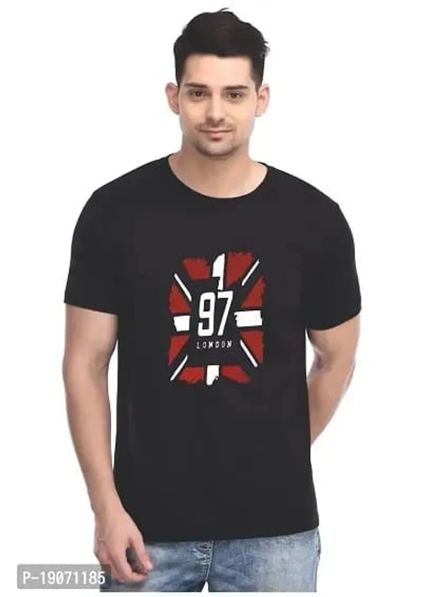 Best Selling Cotton Blend Tees For Men - Black, XL