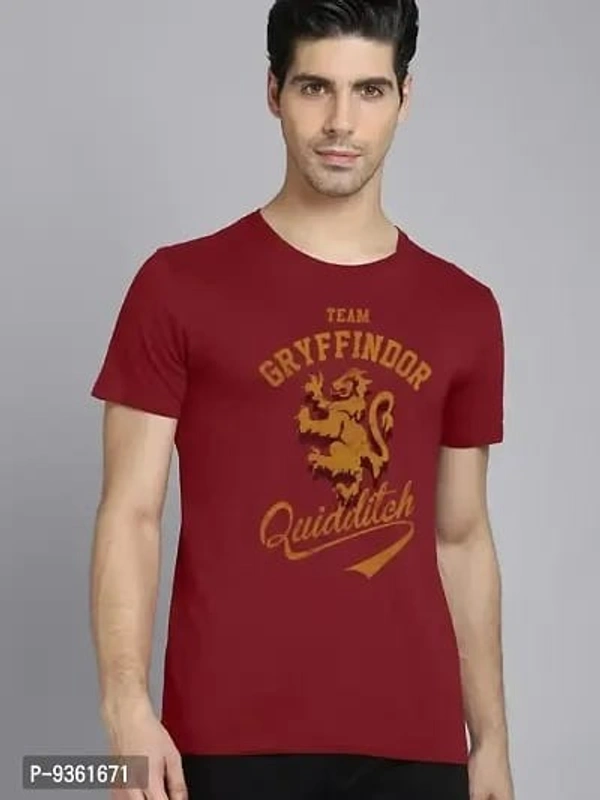Best Selling Cotton Blend Tees For Men - Tamarillo, L