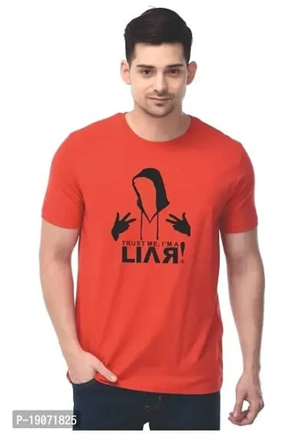 Custom Mafia Trust Me Mens Tshirt | Tshirt for Mens |Rond Neck Tshirt |Casual Tshirt | Unisex Tshirt - M, L, XL , XXL, Vermilion