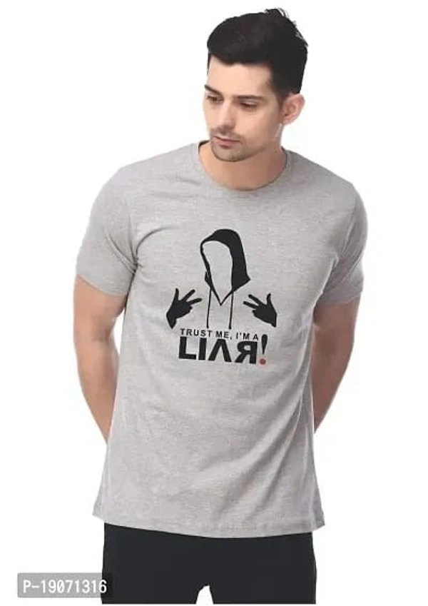 Custom Mafia Trust Me Mens Tshirt | Tshirt for Mens |Rond Neck Tshirt |Casual Tshirt | Unisex Tshirt - M, L, XL , XXL, Dove Gray